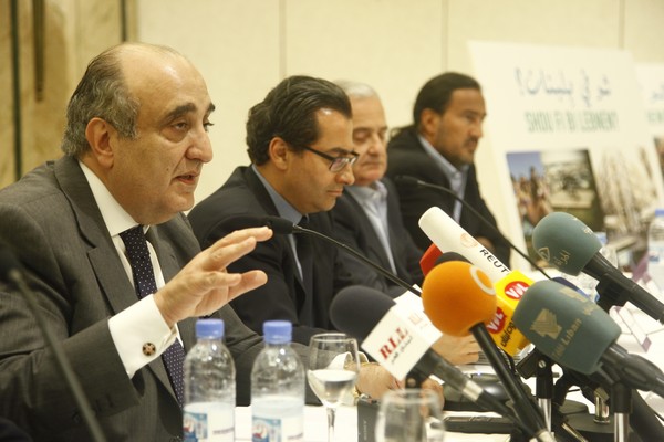 PRESS CONFERENCE SHOU FI BI LEBNEN 
